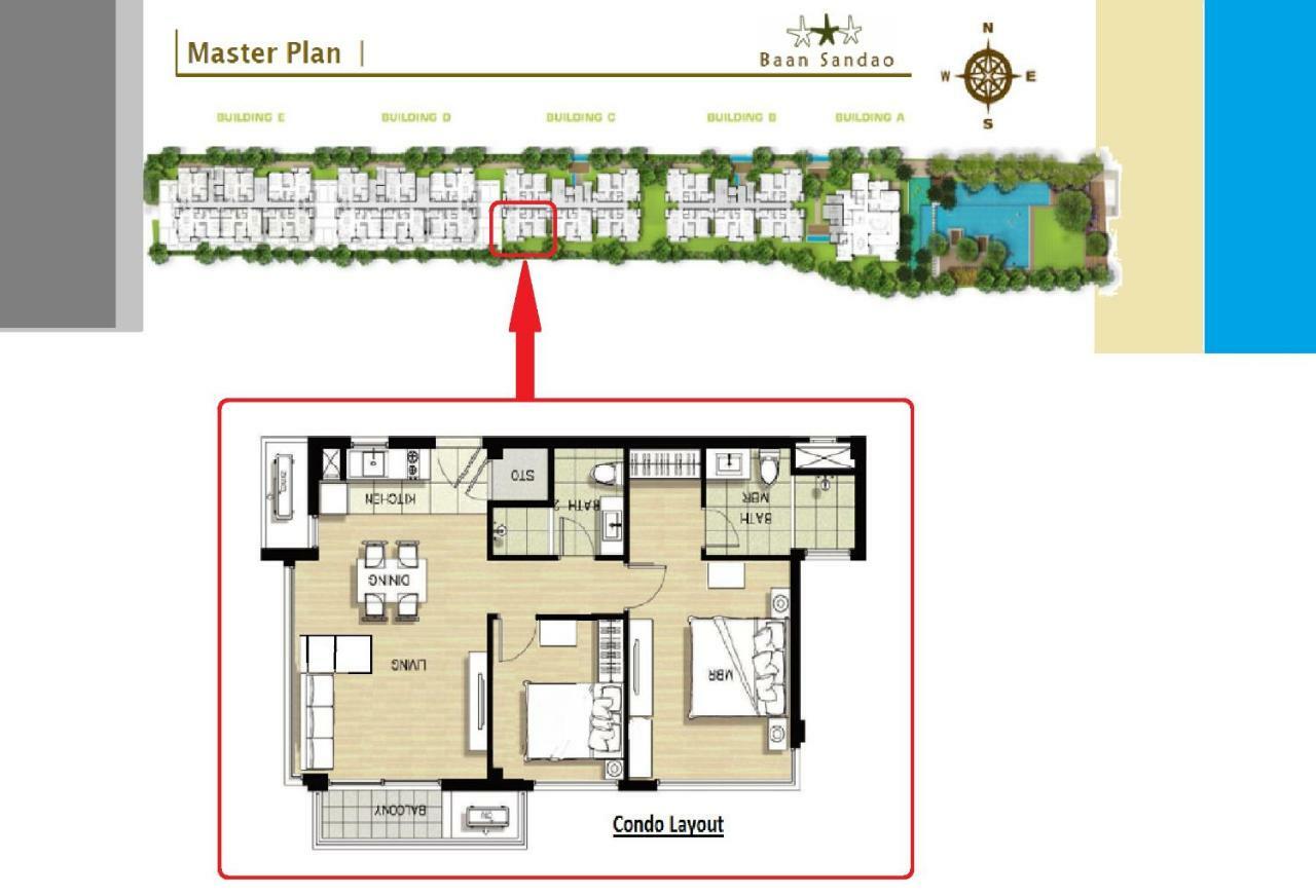 Baan San Dao Hua Hin 아파트 외부 사진
